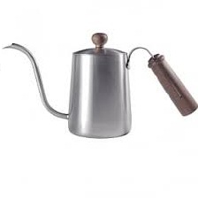 SMART.Z美國胡桃木手沖壺玄鐵黑